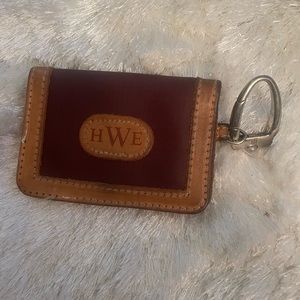 Jon Hart Monogrammed Coin Purse